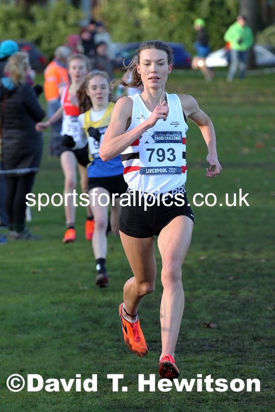 Senior Women and Under-23s, European Cross Country Championships Trials, Sefton Park, Liverpool. Photo: David T. Hewitson/Sports for All Pics